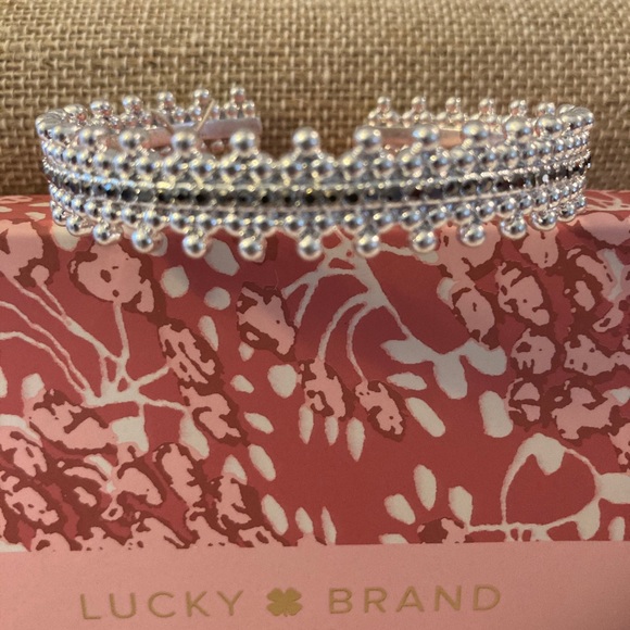 Lucky Brand Jewelry - Lucky 🍀 Brand Silver Cuff with Stone NWT
